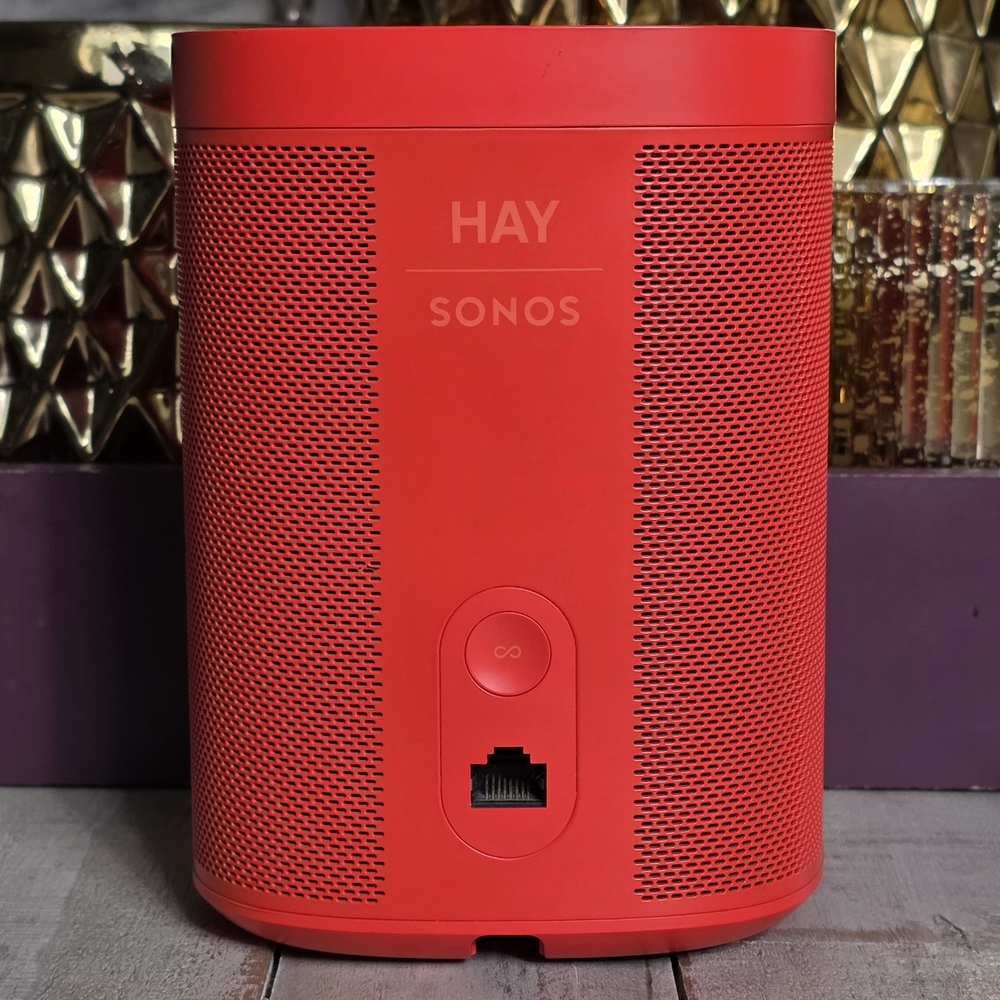 Sonos One + HAY - Limited Edition Red - WiFi Smart Speaker - In Good Condition